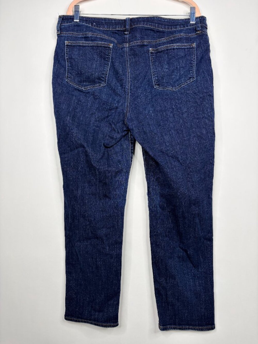 2/$30 Chico's Girlfriend Slim Ankle Jeans Dark Sapphire Indigo 16 #A3985 - Picture 8 of 13